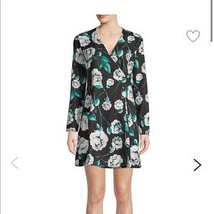 SFW wrap floral dress